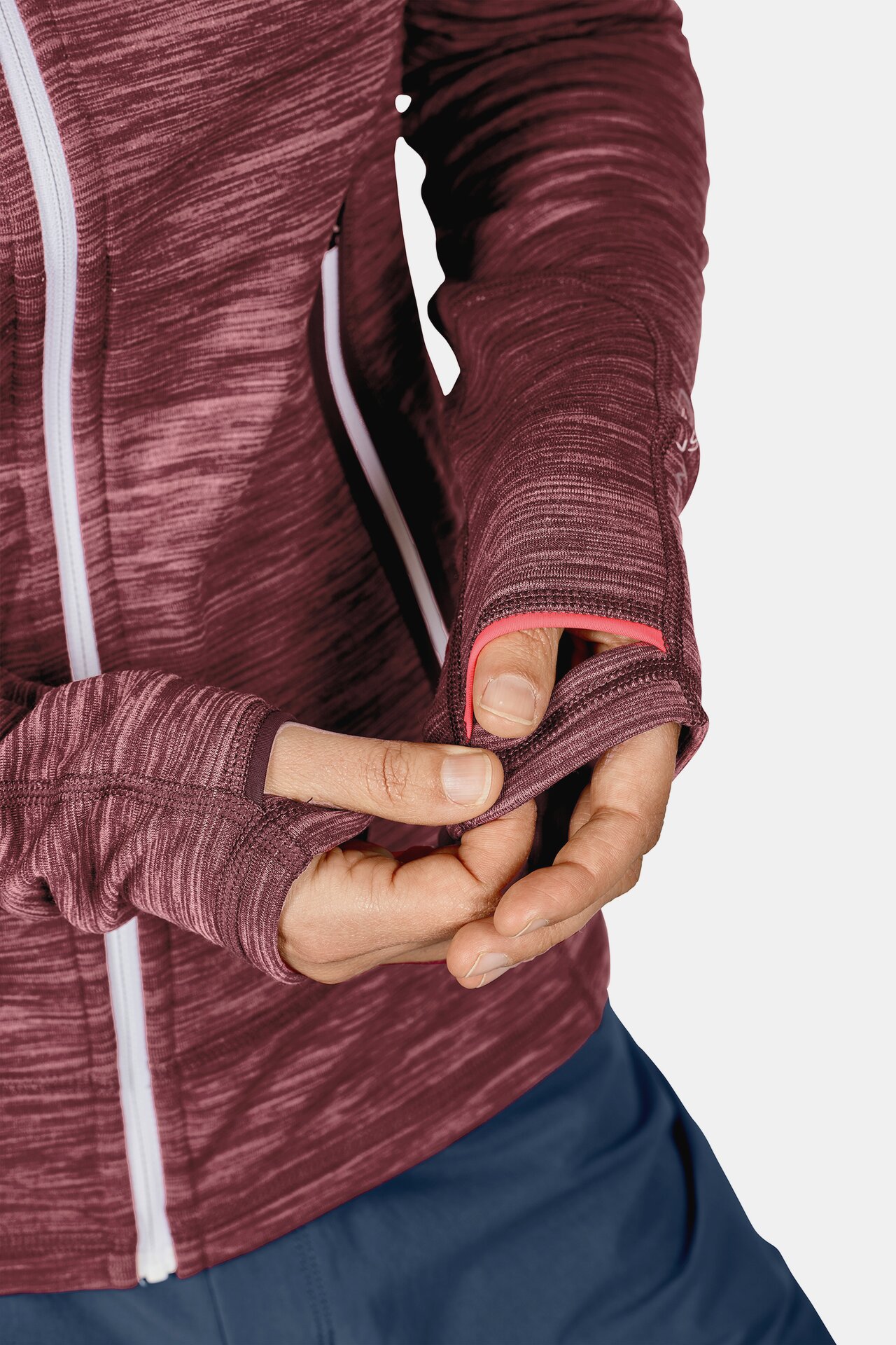 ORTOVOX FLEECE LIGHT MELANGE HOODY W Hoodies ORTOVOX